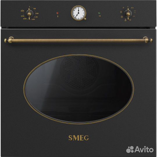 Электрический духовой шкаф smeg sfp805ao