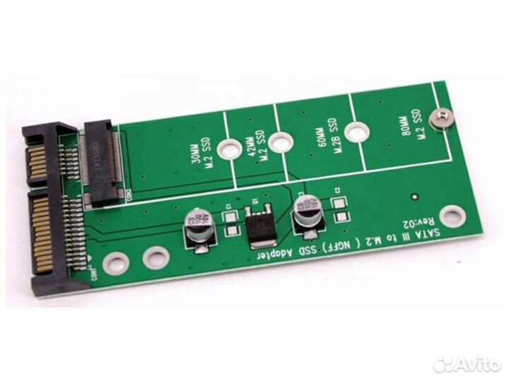 Адаптер переходник gsmin DP29 SATA 3 на M.2 ngff