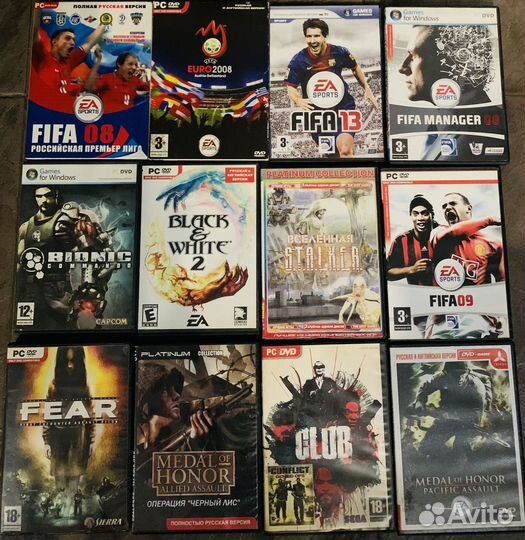 Компьютерные игры диски