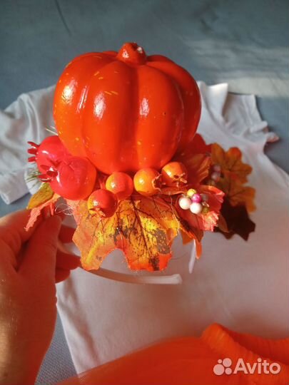 Костюм тыковка, праздник осени