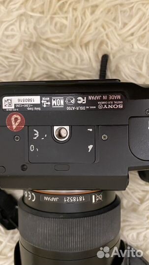 Зеркальный фотоаппарат sony alpha