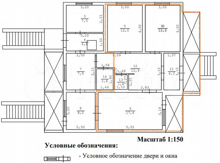 Дом 60,1 м² на участке 5 сот.