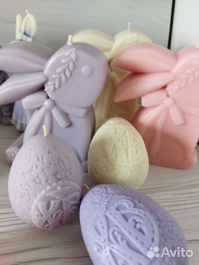 Свечи зайчики