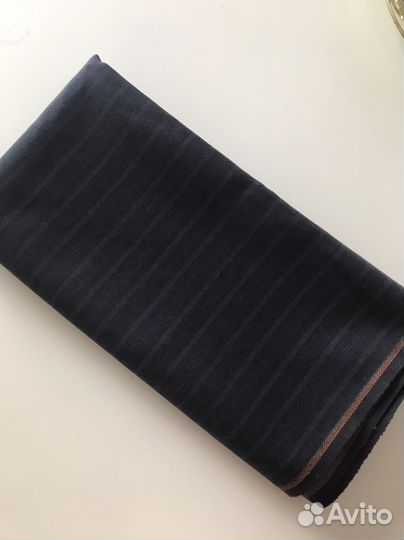 Костюмная ткань СССР шерсть,лавсан,полоска