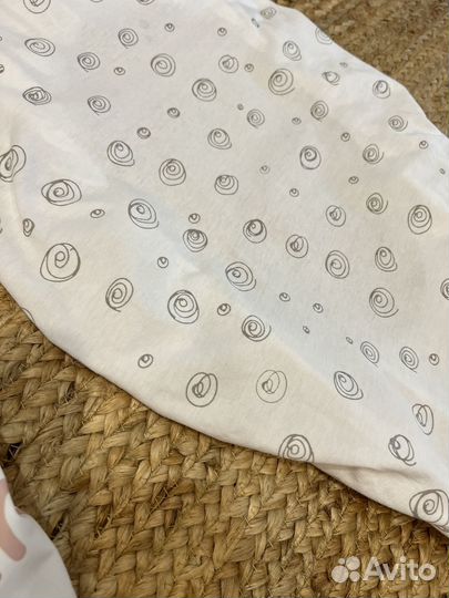 Овальная простынь для коляски/кроватки малышу