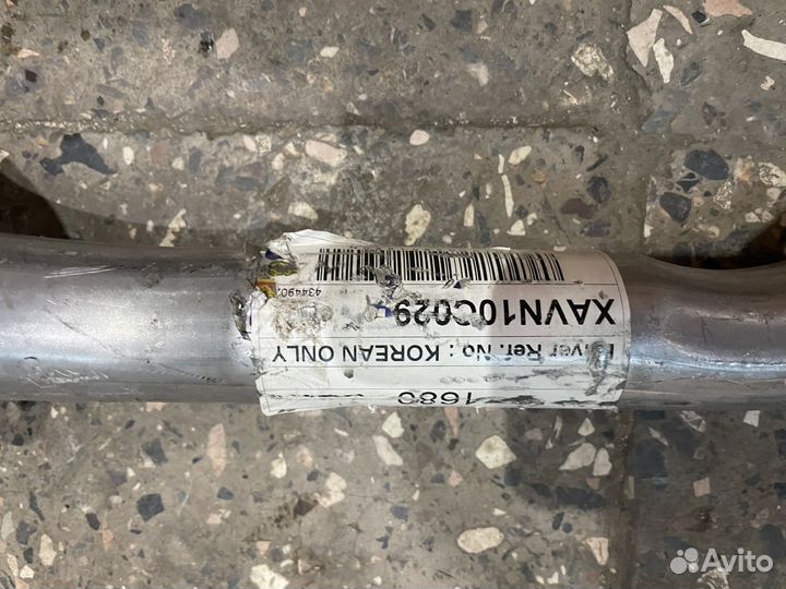 Резонатор Hyundai Accent