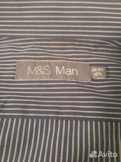 Рубашка мужская Marks & Spencer (XL)