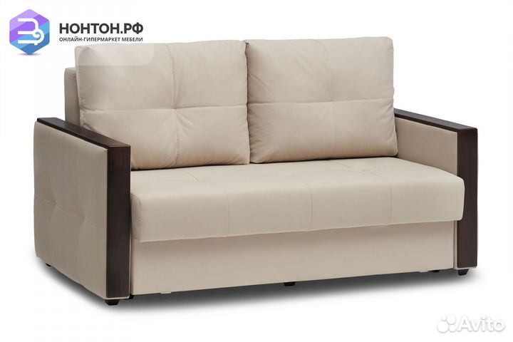 Диван еврокнижка Инсайд бежевый