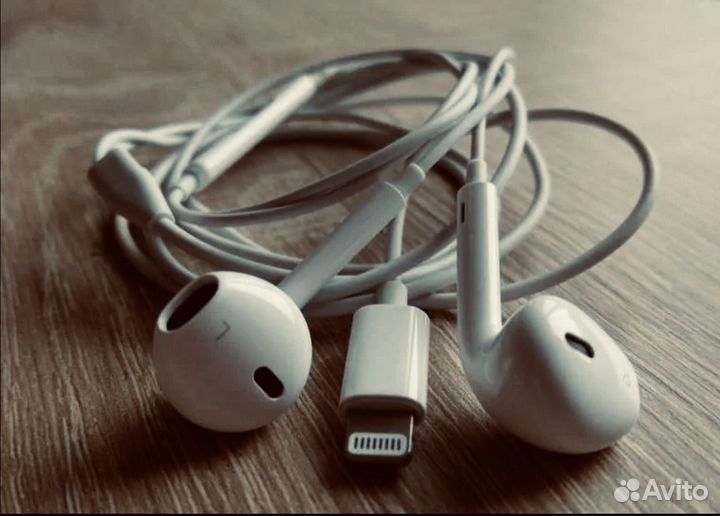 Наушники apple earpods lightning