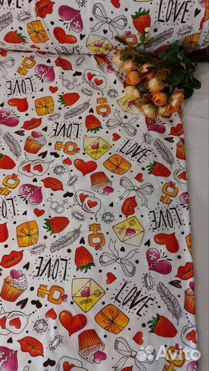 Кулирка с лайкрой ткань