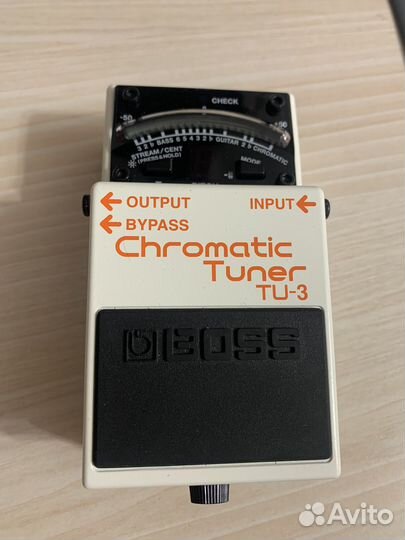 Гитарные педали boss chromatic tuner