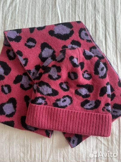 Шапка и снуд комплект женский marmalato