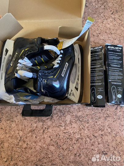 Хоккейные коньки bauer 2s pro sr 7,5D