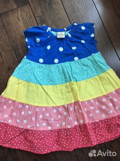 74-92 Новые вещи Европа Платье на годик