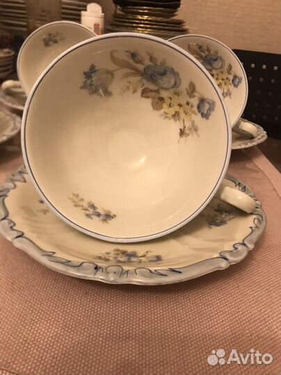 Чайная пара сервиз молочник сахарница