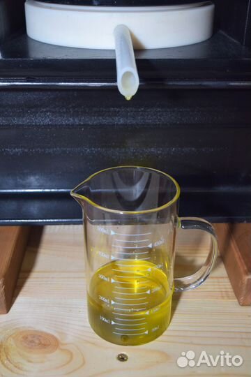 Жмых расторопши, отжим в бочонке