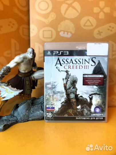 PS3 Assassin's Creed 3 англ б/у