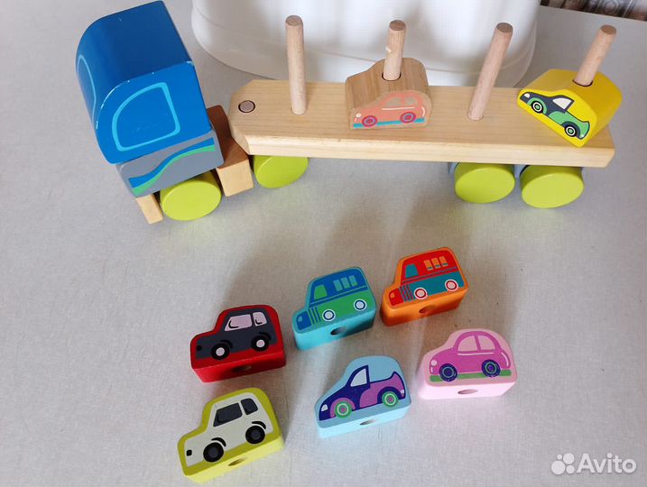 Деревянный автовоз