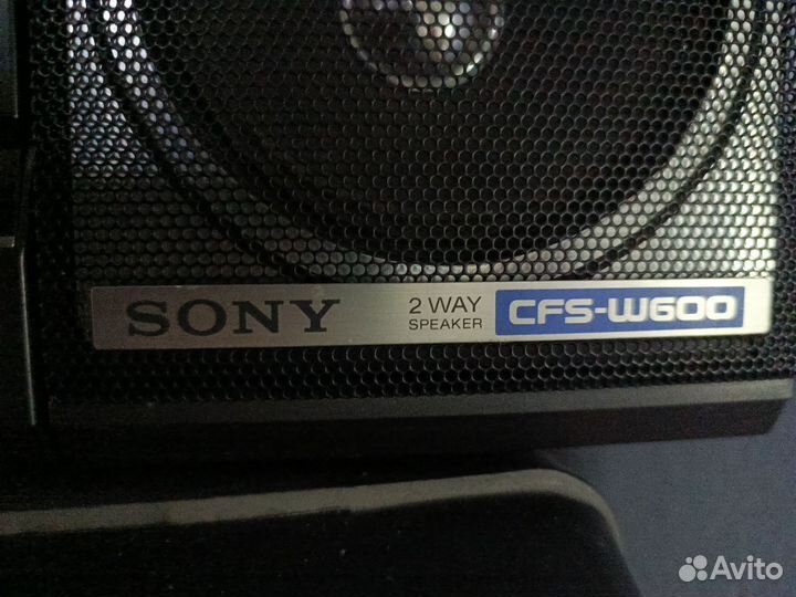 Кассетная дека sony