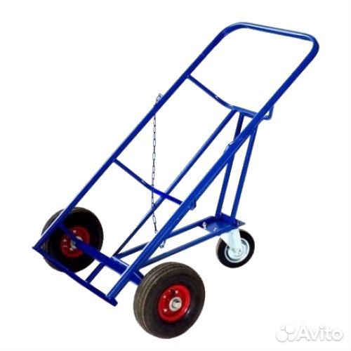 Тележка для перевозки металлических бочек кб 2