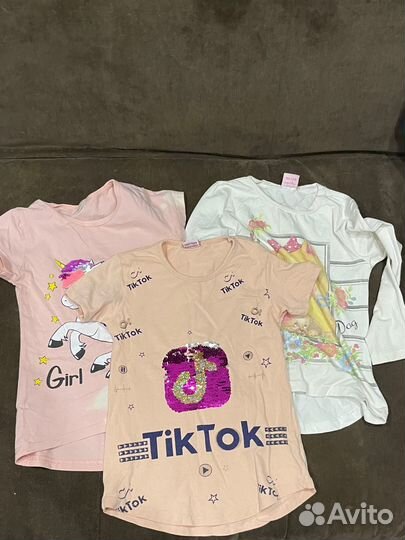 Вещи на девочку 110 размер пакетом