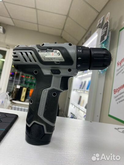 Шуруповерт интерскол да 12эр