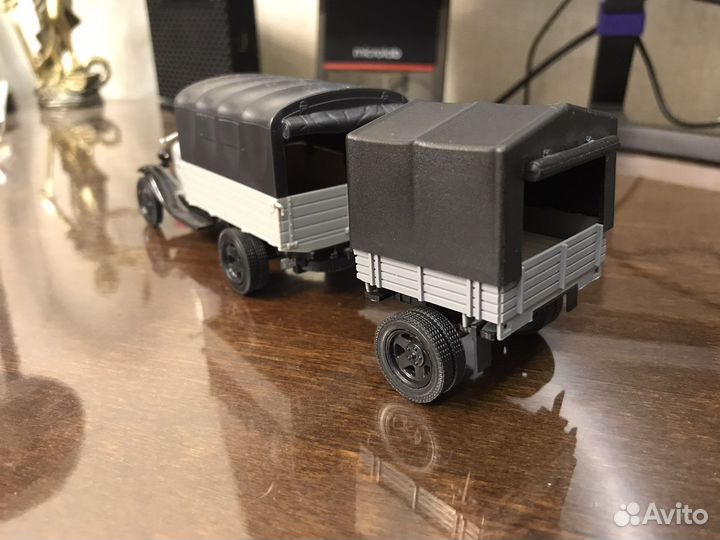 Газ-аа полуторка с прицепом