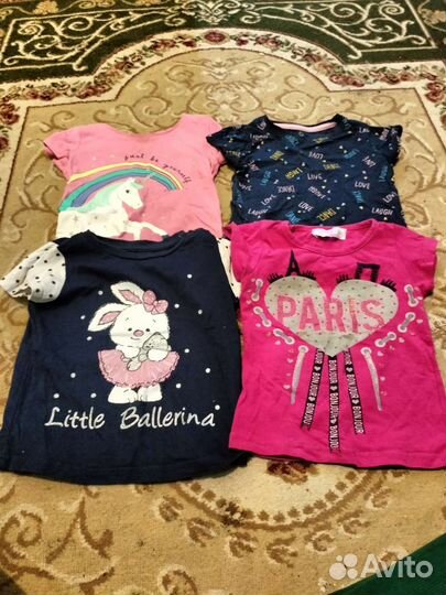 Вещи пакетом на девочку 86-92
