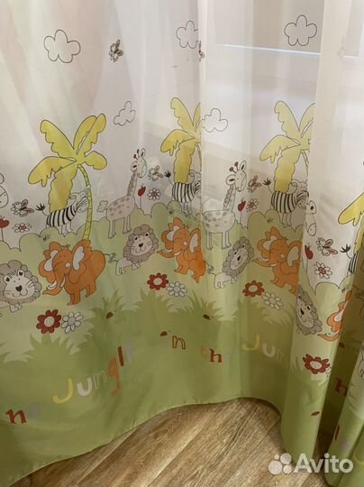 Шторы детские бу