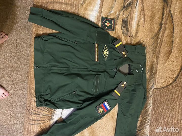 Офисная военная форма зеленая