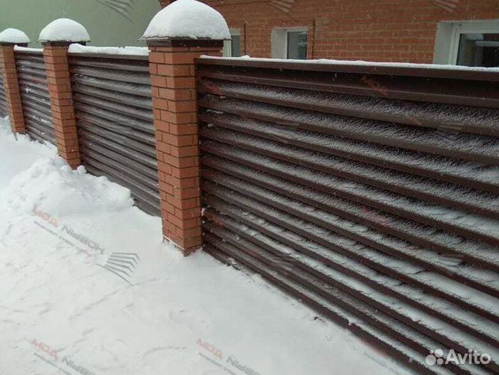 Забор-жалюзи