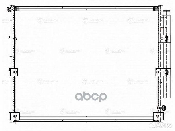 Радиатор кондиционера lrac 1949 luzar