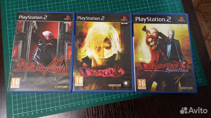 Devil May Cry 1-3 PS2