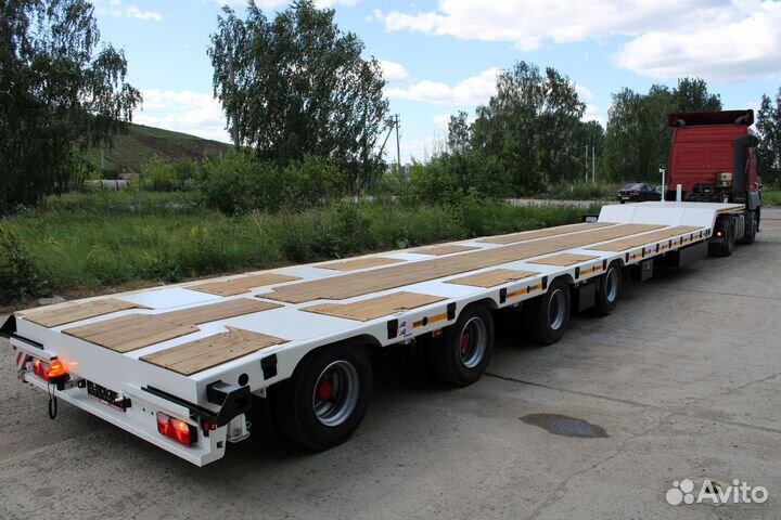 Полуприцеп трал (тяжеловоз) Berger 9854, 2023