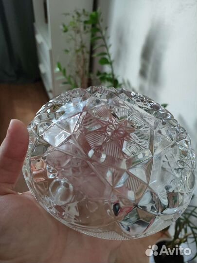 Хрустальная пепельница