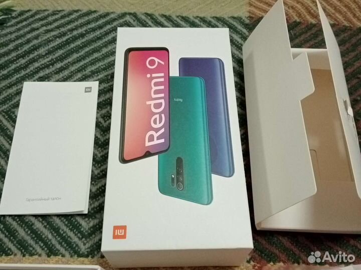 Коробка от телефона xiaomi redmi 9