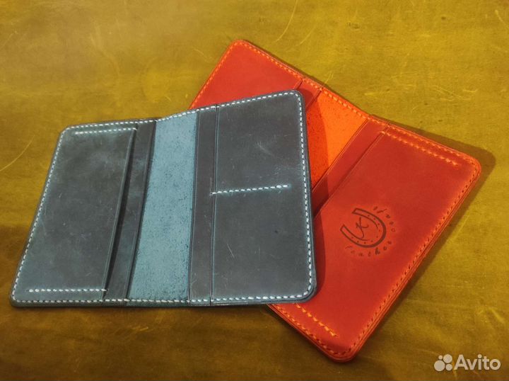 Портмоне натуральная кожа ручная работа