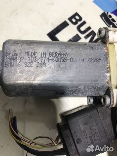 Стеклоподьемник задний левый BMW E60