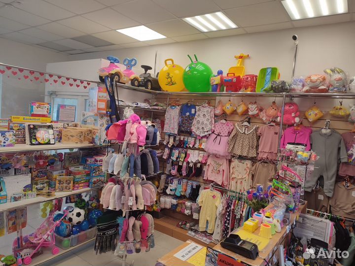 Готовый бизнес шоу-рум детских игрушек и одежды