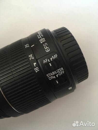 Объектив Canon Lens EF-S 18-55mm 1:3.5 - 5.6 is II
