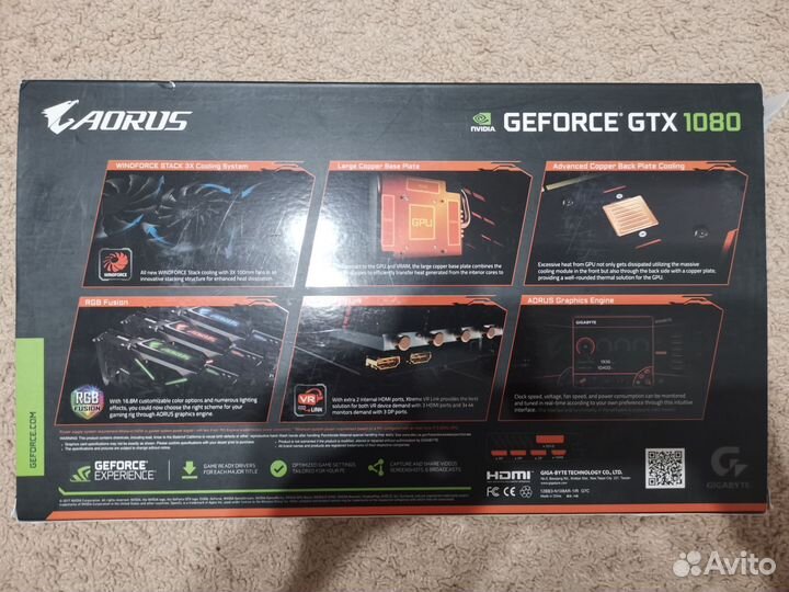 Видеокарта gtx 1080 8gb