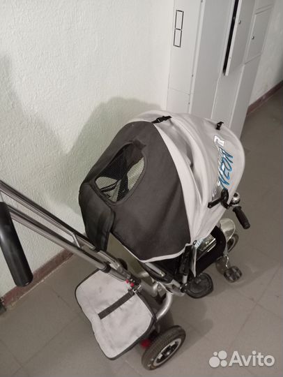 Детский велосипед с родительской ручкой