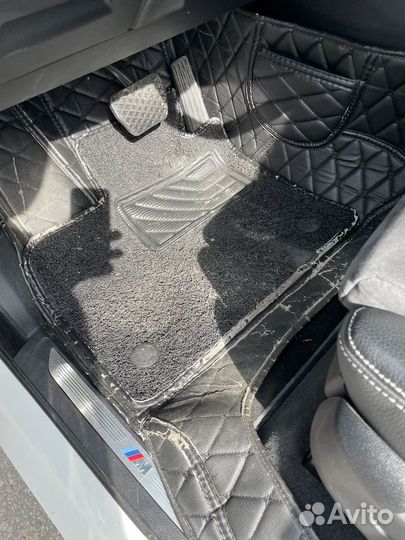 3d коврики из экокожи Bmw x5