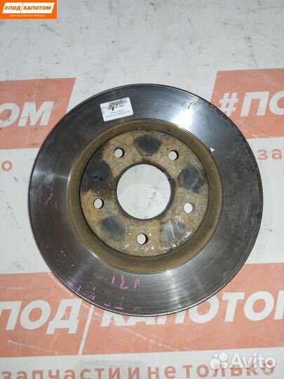 Диск тормозной передний Nissan Qashqai+2 рест