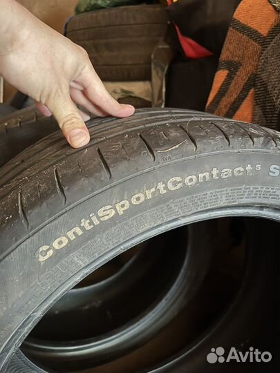 Continental ContiSportContact 5 225/45 R18 и 245/40 R18