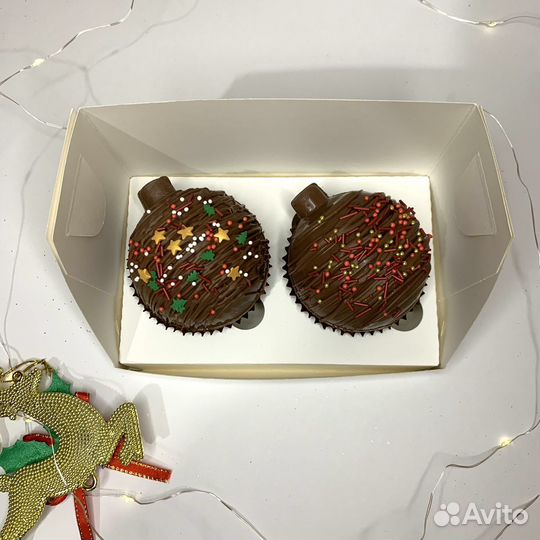 Шоколадные бомбочки с маршмеллоу