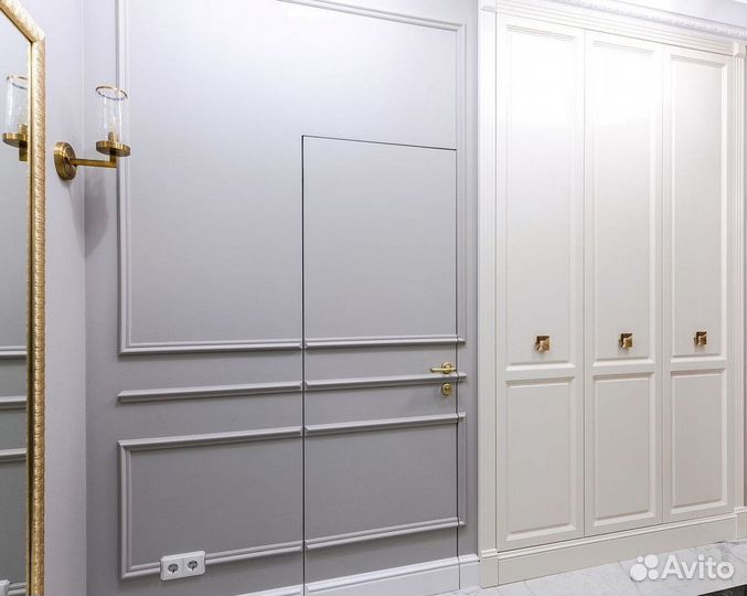 Двери скрытые межкомнатные под отделку