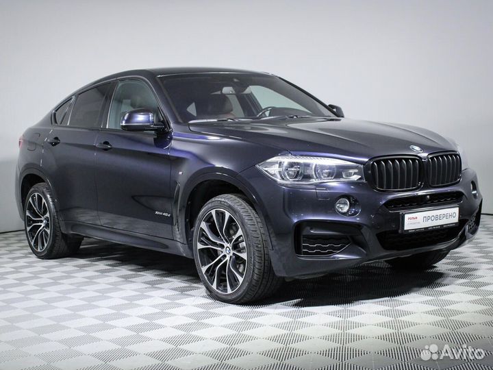 BMW X6 3.0 AT, 2017, 107 500 км