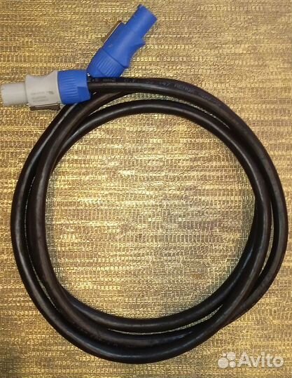 Кабель powercon neutrik nac3fca nac3fcb