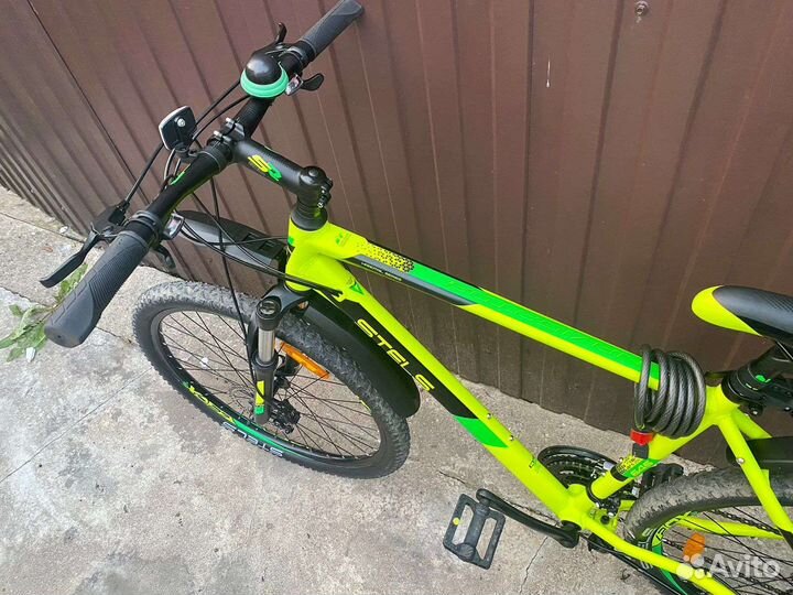 Алюминиевый велосипед stels в отличном состоянии